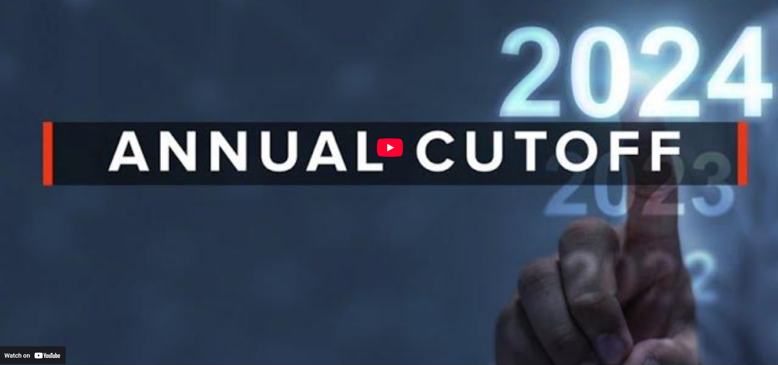 Annual Cutoff 2024 Video Thumbnail Screenshot