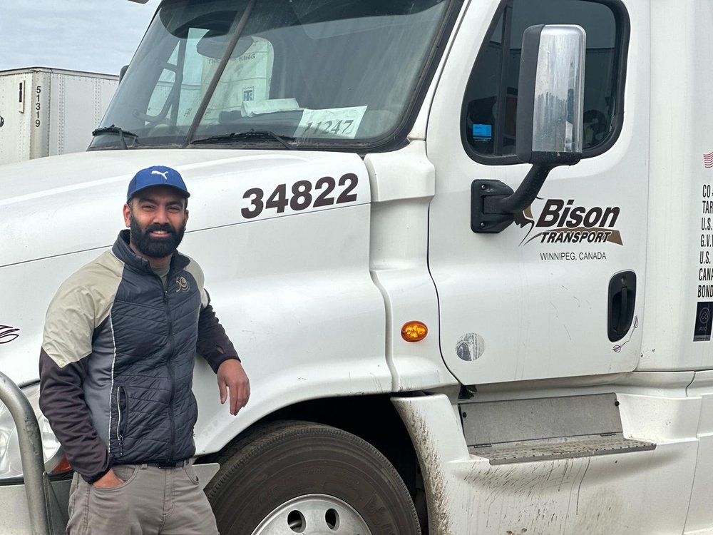 April 2024 Driver of the Month: Prabhjeet Singh Dalam, Bison Transport