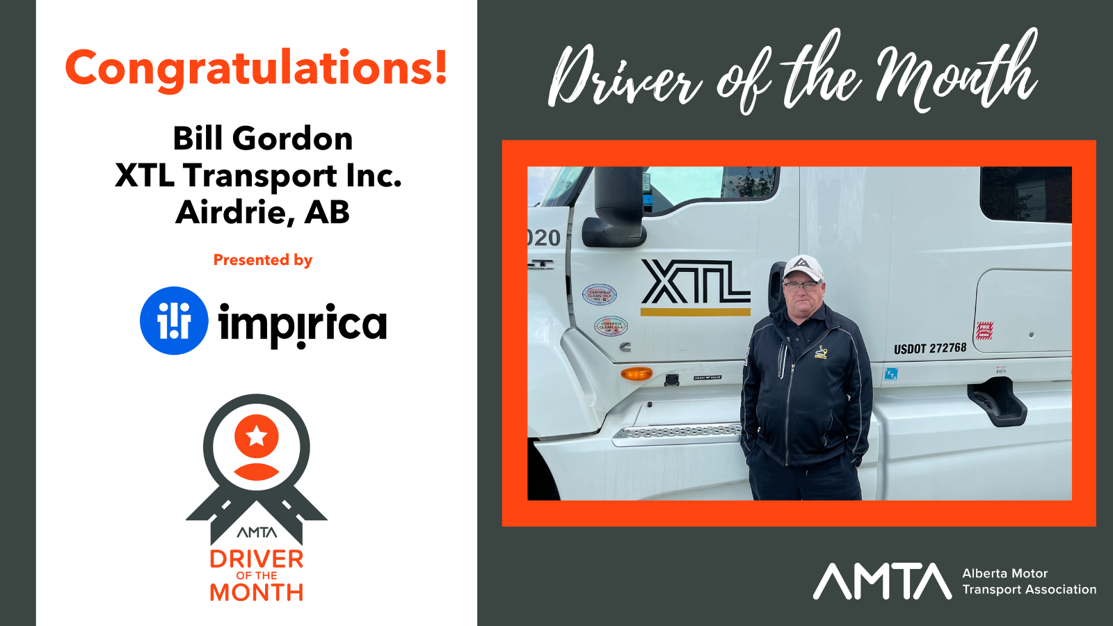 Driver of the Month June 2025 Gordon Driver of the Month June 2025 Gordon