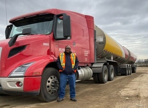 November 2023 Driver of the Month: Graham Nkala, Flying J Canada Transport Inc.