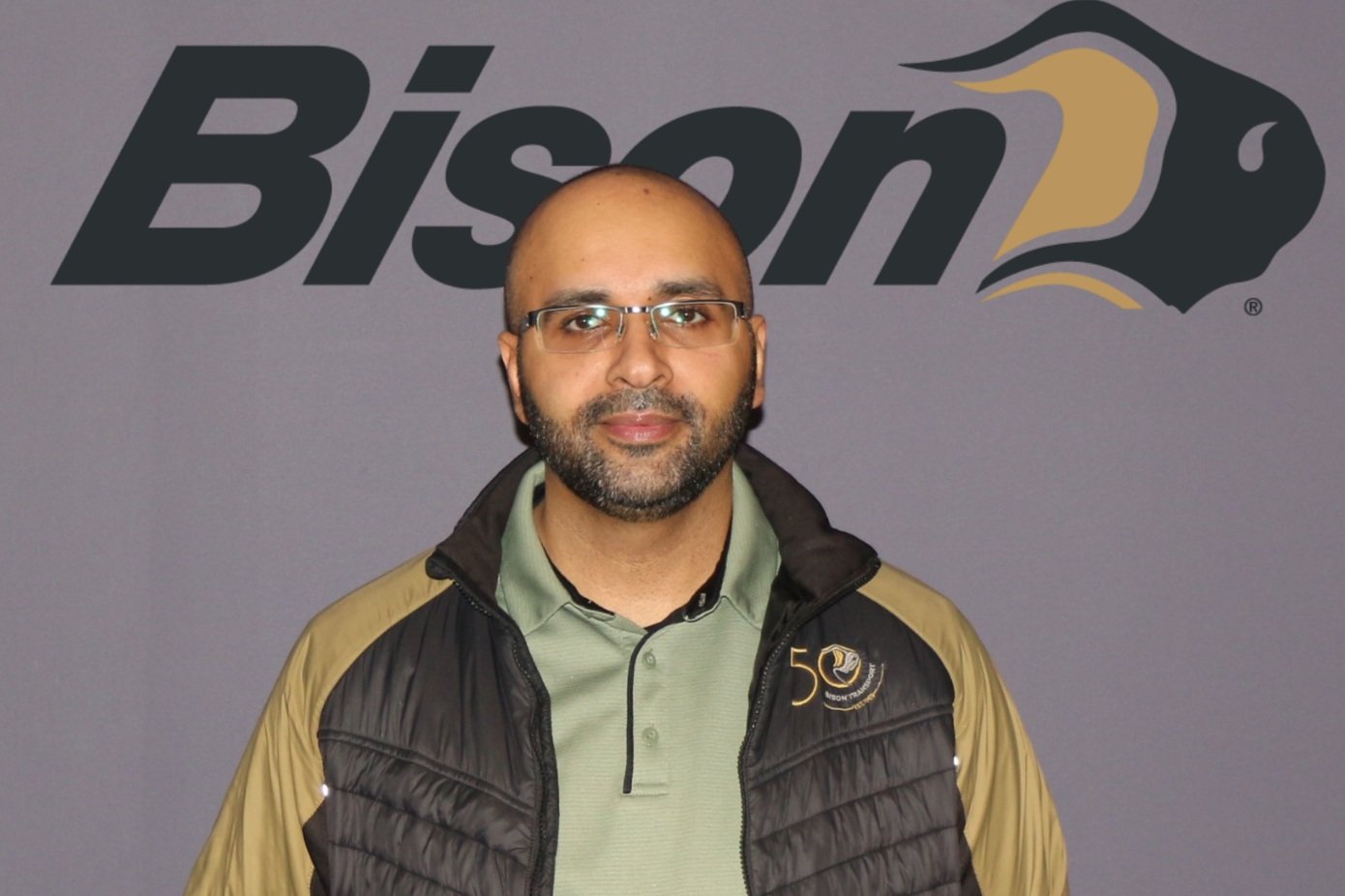 Portrait of Ranjo Sanghera from Bison Transport