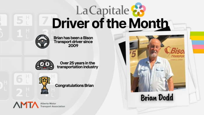 September 2022 Driver of the Month Brian Dodd