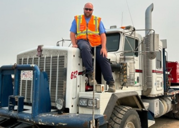 September 2023 Driver of the Month: Ryan Divine, Encore Trucking & Transport