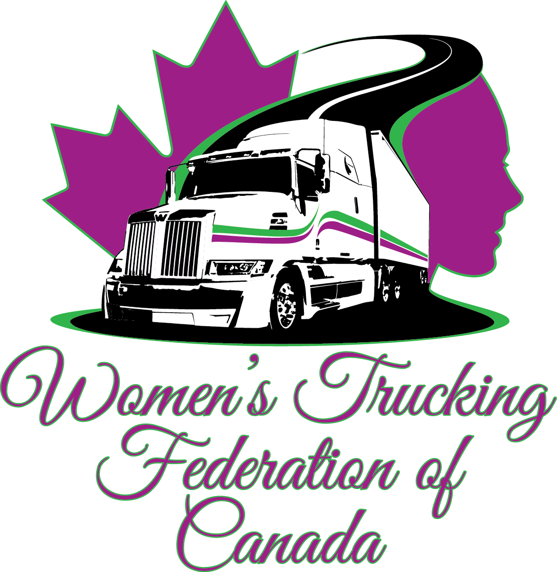 Womens Trucking Federation of Canada Logo Womens Trucking Federation of Canada Logo