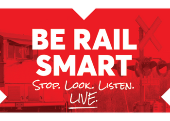 Be Rail Smart Safety Week Banner