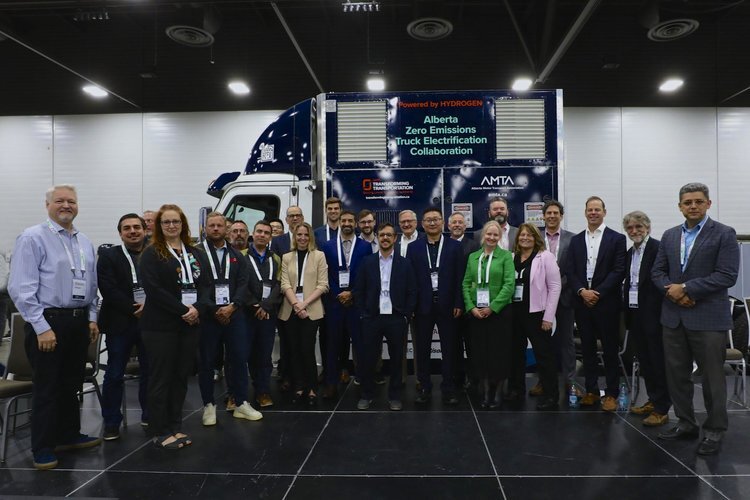 AZETEC Team Photo on AMTA Expo Stage